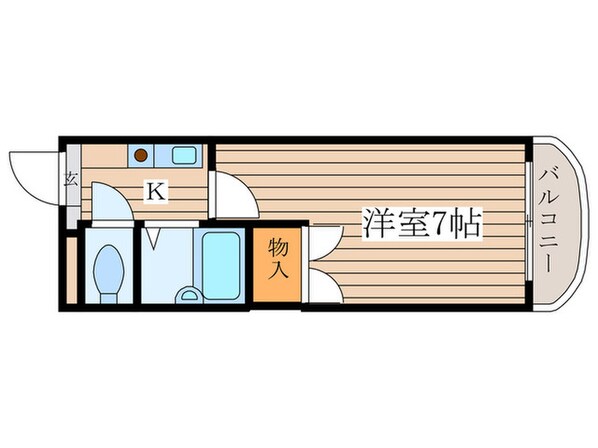 エトワ－ル瑞穂の物件間取画像